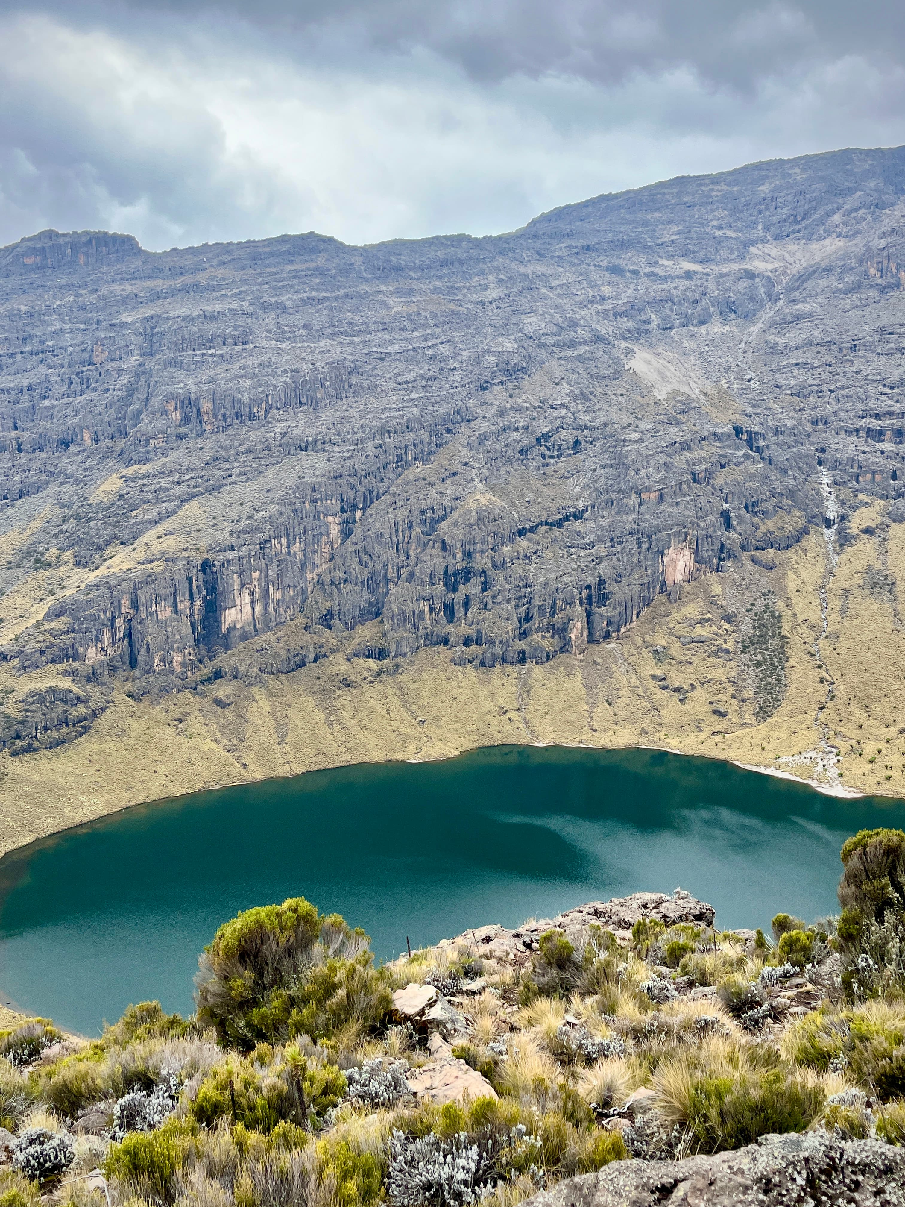 Mountain peak during a hiking adventure