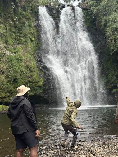 Waterfalls, Kamweti Falls & the river days